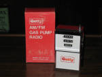 Getty AM FM Gas Pump Radio with original box. [SOLD] 