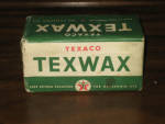 Texaco Texwax 1 lb, 1940s, $34.