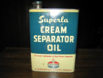 Standard Superla Cream Separator Oil, 1/2 gallon, FULL, $98.