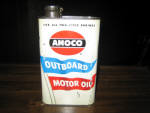 Amoco Outboard Motor Oil, 1954, 1 quart. [SOLD] 