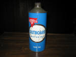 Conoco Outboard Motor Oil, 1 quart cone top, c. 1960, $40.