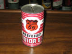 Phillips 66 Premium Motor Oil bank, $78.  