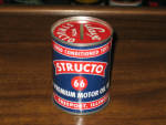 Structo 66 Premium Motor Oil bank. [SOLD] 