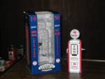 Amoco 1950 Tokheim Gas Pump Coin Bank, Limited Edition by Gearbox, with original box, 8.5 inches tall, $59.  