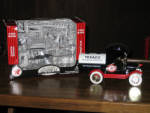 Amoco Ultimate 1929 Ford Model A Tanker Bank, Limited Edition 1992, in original box, $48.  