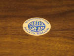 Messerschmidt's Dairy coffee cream bottle seal, $2.  