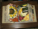 

Encyclopedia of Cooking 24 vol set inside, VINTAGE! All volumes are inside, most of the interior booklets are in great condition. Cover edges have been reinforced with tape at some point. [SOLD]  