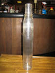 PURE Tiolene one quart bottle.  (Has a minor, minute superficial flea-bite chip on the side of bottle.)  RARE bottle. [SOLD]  