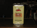 Gargoyle Mobiloil Arctic Special 1 gal can in English and Arabic, 1920s vintage, $495.  