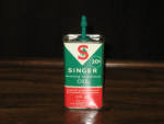 Singer Sewing Machine Oil, 4 oz., FULL, $17.