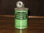 Superior Graphited Spring Oil, 8 oz., $59.