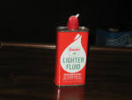 Sinclair Lighter Fluid 4 oz tin, $55. 