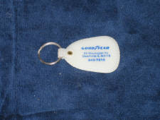 Good Year key chain, $3.  