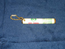 Sinclair HC calendar key chain, scarce, $45.  