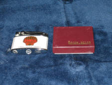 Shell Rosen-Nesor lighter with original box, $80.  