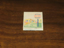 Deep Rock Service Stations matchbook, 1940s. [SOLD]  