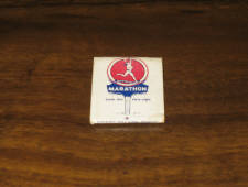 Marathon matchbook. [SOLD]  