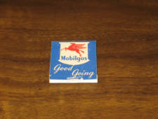 Mobilgas matchbook. [SOLD]  