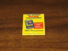 Veedol 10-30 Motor Oil matchbook. [SOLD]  