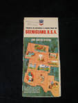 Chevron Scenicland U.S.A. Map, $18.  