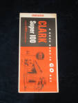 Clark Super 100 Indiana Map, $18.  