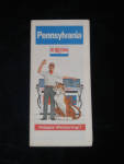 EXXON Pennsylvania Map, $10.  