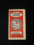 Mobilgas Socony-Vacuum Wadhams Oil Company United States Map, scarce, $42.  