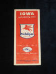 Mobilgas Socony-Vacuum Iowa Map, $32.  