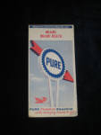 Pure Oil Company Miami Miami Beach Map, $14.  