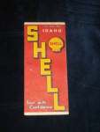 Shell Idaho Road Map, c. 1935, scarce, $50  