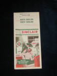 Sinclair North Carolina South Carolina Map, $36.  