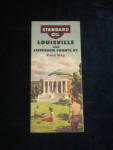 Standard Oil Kentucky Road Map of Louisville, $36.  