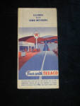 Texaco Illinois with Missouri-Iowa Map, $22.  