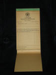 Jakusz Texaco Station receipt book, unused, $28.  