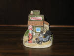 Joe's Service Station sculpture, cast in Canada, $32.