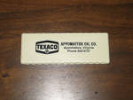 Texaco white board eraser, eraser is getting brittle, $2.