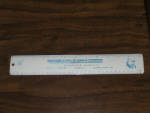 Cities Service 12 inch metal ruler, $22.