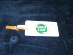 Quaker State luggage tag, $9.  