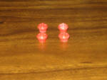 Standard Red Crown Gasoline tire valve caps, set of 4, slight fading on some, vintage! $49.00. 