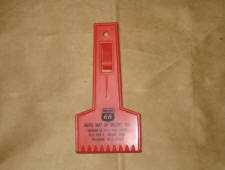 Phillips 66 ice scraper, $6.