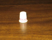 Texaco thimble, $32.  