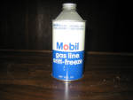 Mobil gas line anti-freeze, $27.