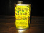 Boston Coach Axle Oil, Standard Oil Company, c.1910, partially full, $250.