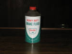 Sinclair Heavy Duty Brake Fluid cone top can, excellent condition, $49.  