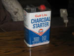 Gulf Lite Charcoal Starter 64 fl oz, EMPTY, $25.  