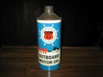 Phillips 66 New Outboard Motor Oil, 1 quart cone top, FULL, c. 1954.  [SOLD]