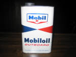 Mobil Mobiloil Outboard, 1 quart. [SOLD] 