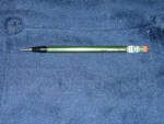 Quaker State Motor Oil can eraser top mechanical pencil, 1950s, near MINT, $33.  