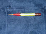 Cities Service Ritepoint calendar mechanical pencil, 1940s, $34.  