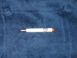 Globe petroleum bullet pencil, $19.  